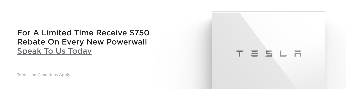 $750 Rebate Now Available for Tesla Powerwall